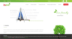 Desktop Screenshot of inova.com.hr