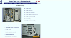 Desktop Screenshot of inova.cz