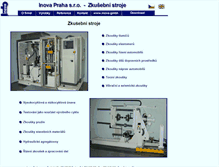 Tablet Screenshot of inova.cz