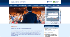Desktop Screenshot of icmes.inova.org