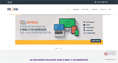 Desktop Screenshot of inova.com.br