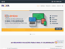 Tablet Screenshot of inova.com.br